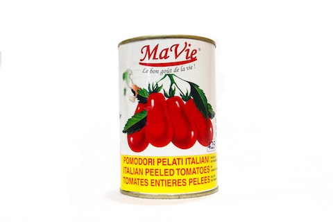 Conserve de tomates peées par Nodé Négoce